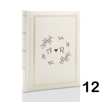 Album ślubny wsuwany na 100 zdjęć 10x15 personalizowany 12 wzorów